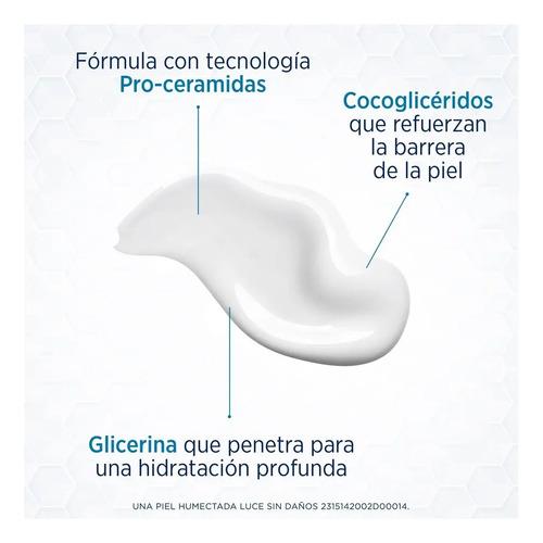 Lubriderm crema corporal humectación diaria 400 ml | piel saludable sin aroma