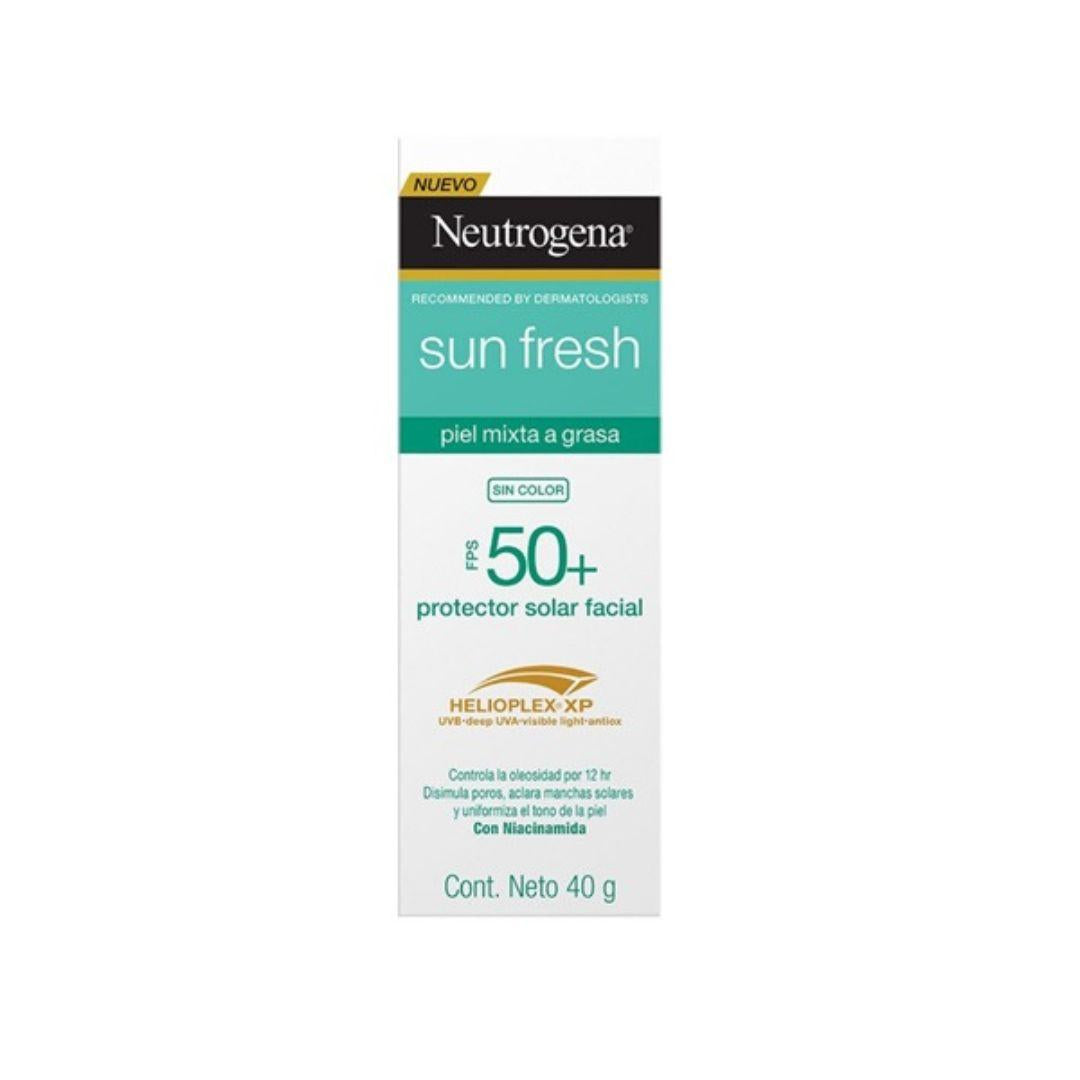 PROTECTOR SOLAR FACIAL NEUTROGENA SUN FRESH 50+