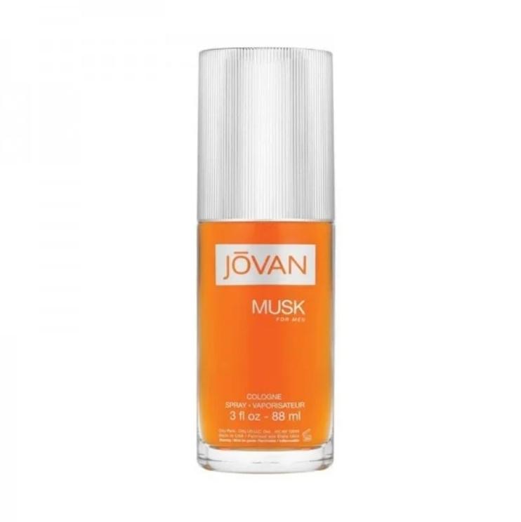 Jovan Musk for Men Colonia Spray 88ml - Fragancia Emblemática con Notas de Almizcle y Especias para Hombres Seguros y Atractivos