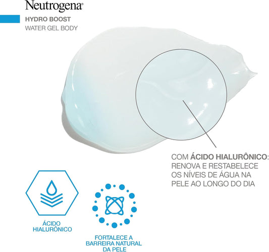 Neutrogena Crema corporal en gel Hydro Boost Ácido Hialurónico 400 ml