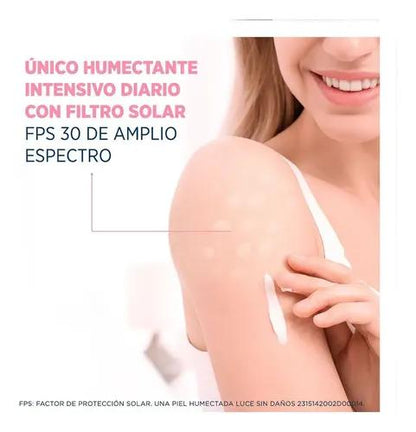 Crema Corporal Lubriderm Prevención FPS 30 400 ml