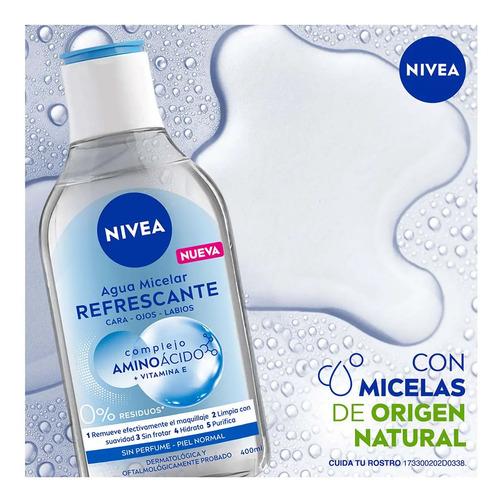 Nivea Agua Micelar refrescante piel normal 400ml