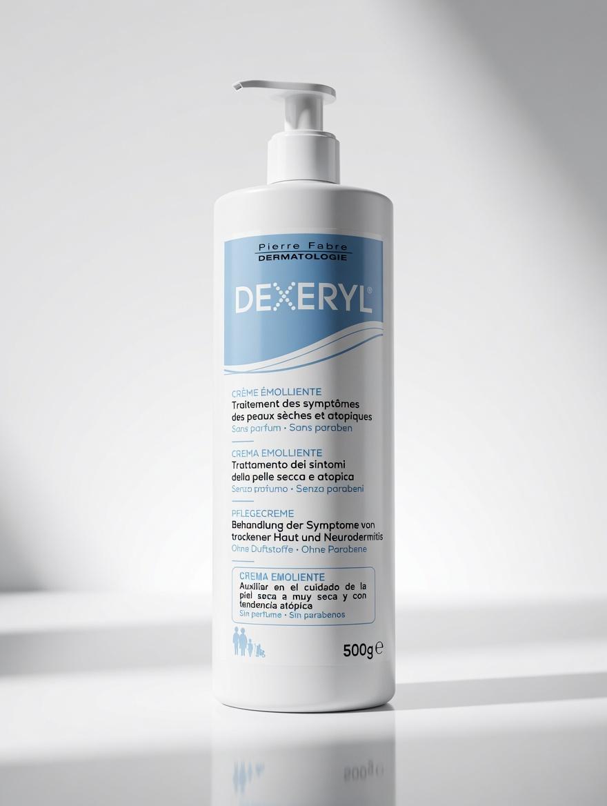 CREMA CORPORAL EMOLIENTE Y HUMECTANTE DEXERYL 500GR