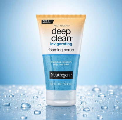 Gel Exfoliante Facial Neutrogena Deep Clean Ácido Salicílico 124ml.