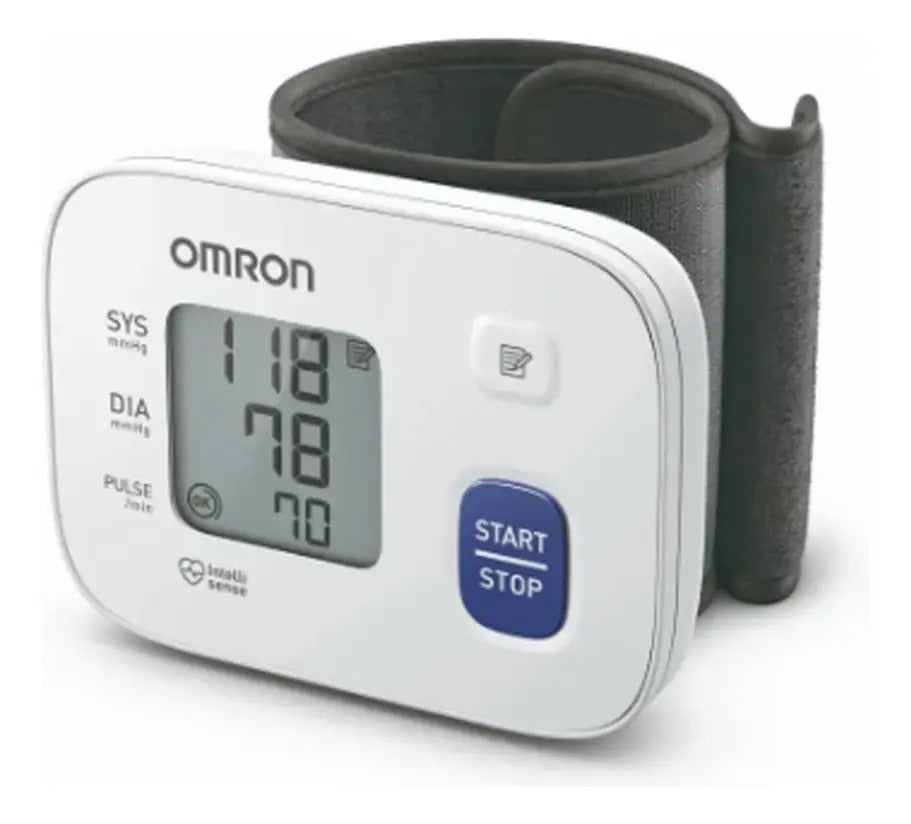Baumanometro Omron De Muñeca Rs1 Color Blanco