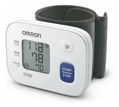 Baumanometro Omron De Muñeca Rs1 Color Blanco