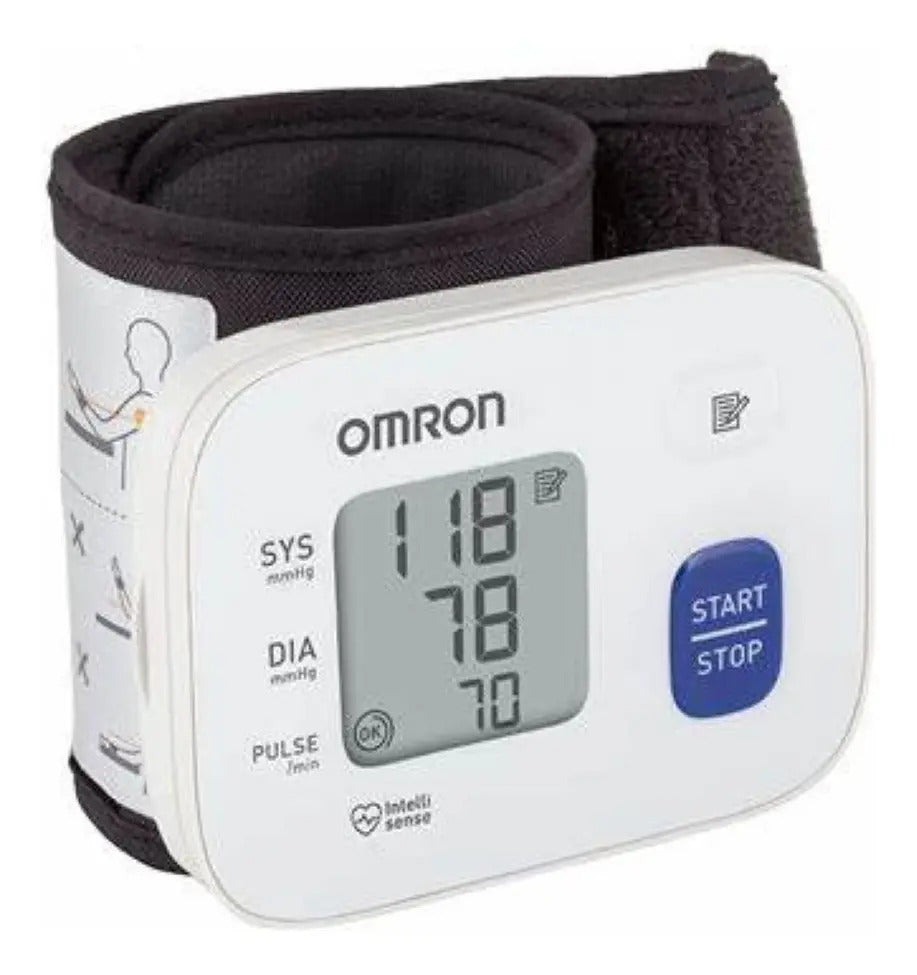 Baumanometro Omron De Muñeca Rs1 Color Blanco