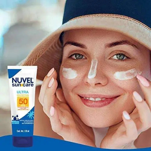 Bloqueador Solar Fps 50 Nuvel Suncare 120 Ml