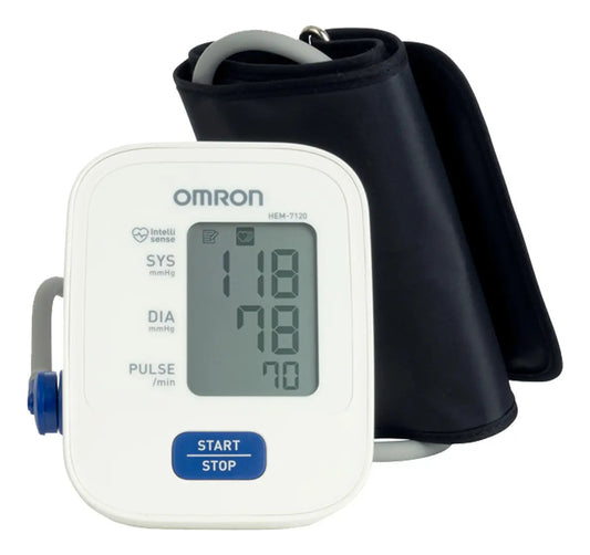 OMRON Baumanómetro automático de brazo HEM-7120 compatible con app OMRON connect