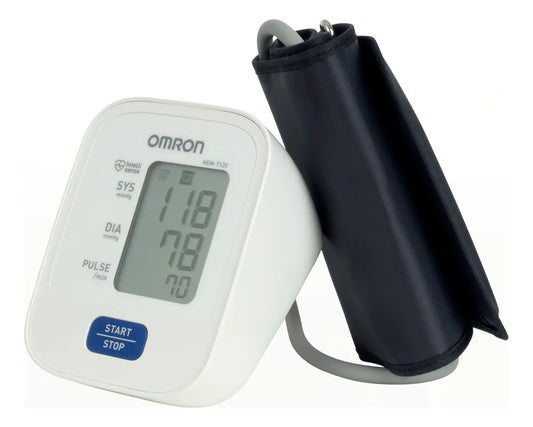 OMRON Baumanómetro automático de brazo HEM-7120 compatible con app OMRON connect