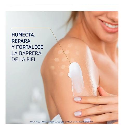 Crema Corporal Reparación Intensiva Lubriderm piel aspera y extra seca Día/Noche 400mL