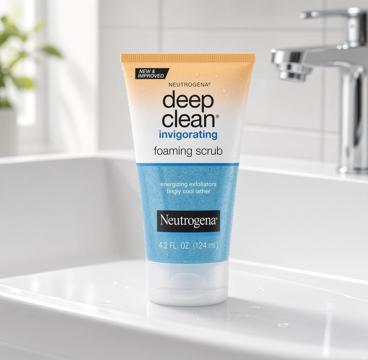 Gel Exfoliante Facial Neutrogena Deep Clean Ácido Salicílico 124ml.