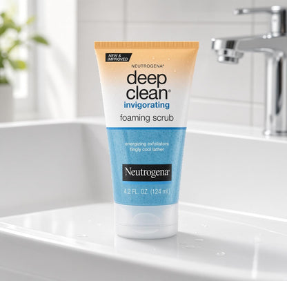 Gel Exfoliante Facial Neutrogena Deep Clean Ácido Salicílico 124ml.