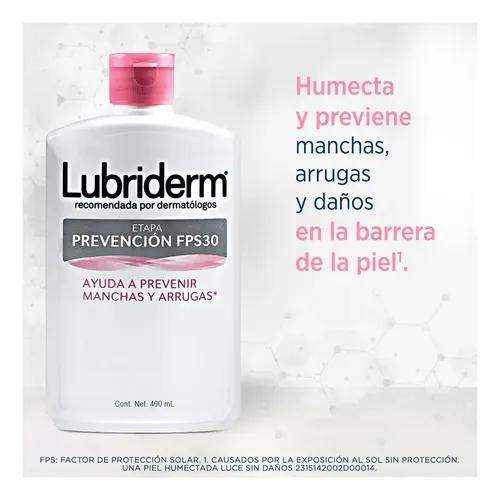 Crema Corporal Lubriderm Prevención FPS 30 400 ml