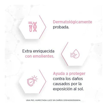 Crema Corporal Lubriderm Prevención FPS 30 400 ml